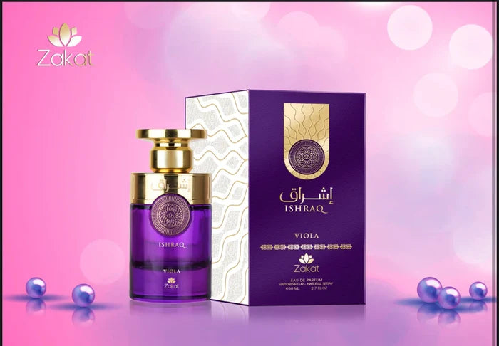 Ishraq Viola By Zakat Eau De Parfum 100 ML (3.4 FL OZ) Women