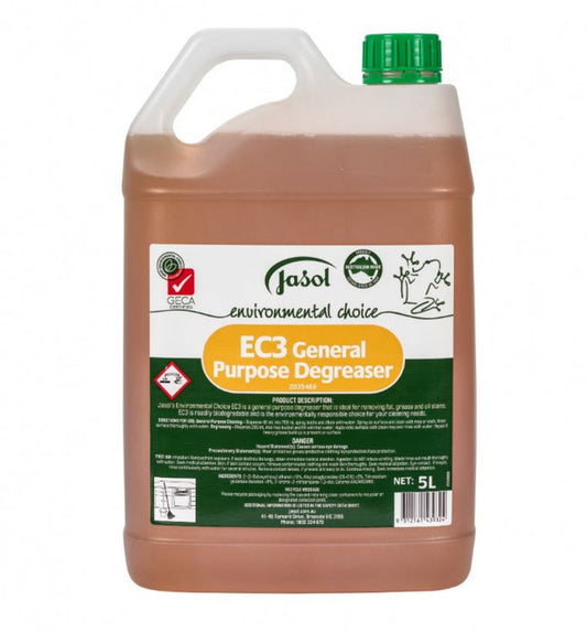 Jasol Environmental EC3 Floor Cleaner Degreaser