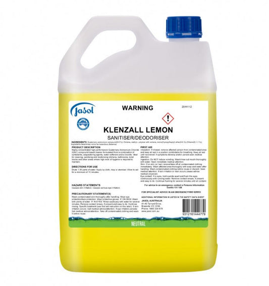 Jasol Klenzall Lemon Disinfectant