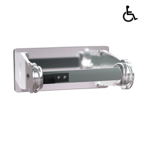 JD MACDONALD 10-0710 Single Toilet Roll Holder Controlled Delivery