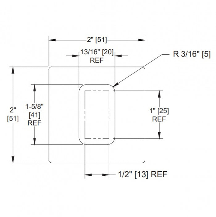 JD MACDONALD 10-7340-41 Robe Hook Single