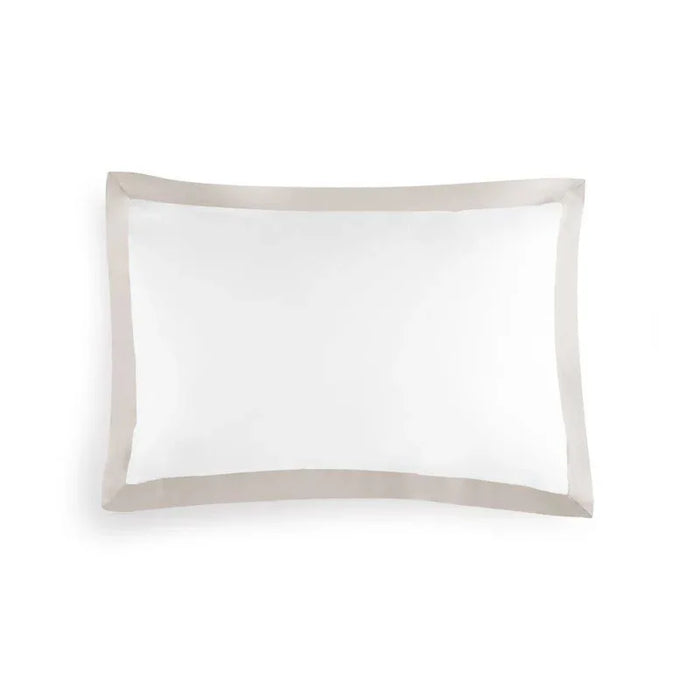 Michael Aram King Pillowcase Set - Stone and White