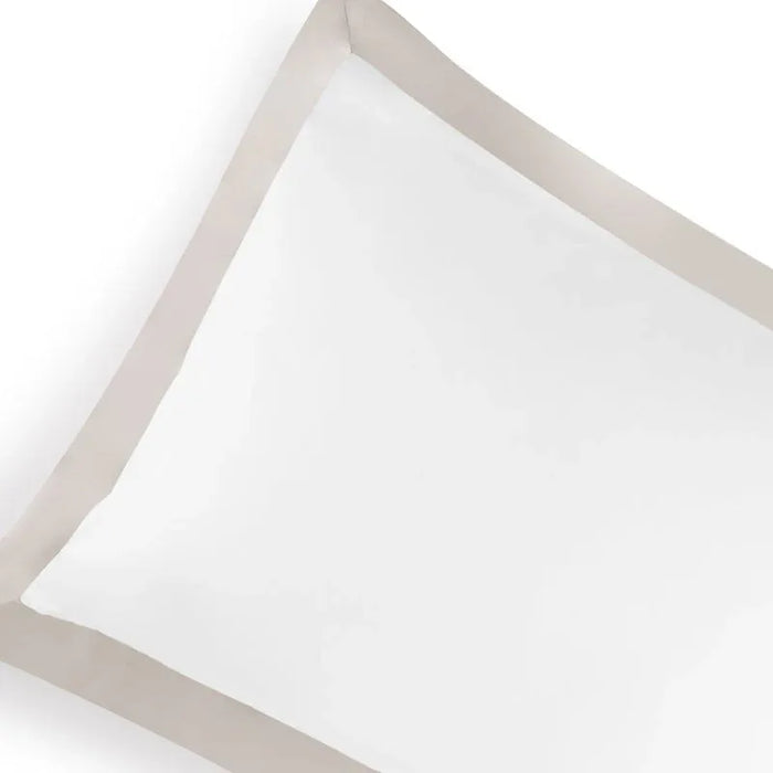 Michael Aram King Pillowcase Set - Stone and White