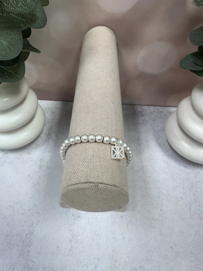 Kinsley 4mm Matte Silver Michelle McDowell
