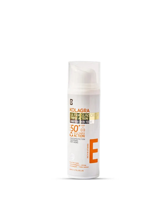 Kolagra Ultra Sunscreen Triple action SPF50+ (50ml)