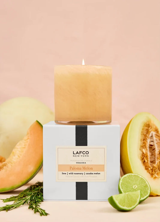 LAFCO Paloma Melon Veranda Classic Candle 6.5oz