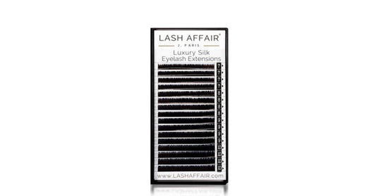 Lash Affair Classic Silk Lashes Mixed Length C-Curl: Long 13-16mm x .18 - Black