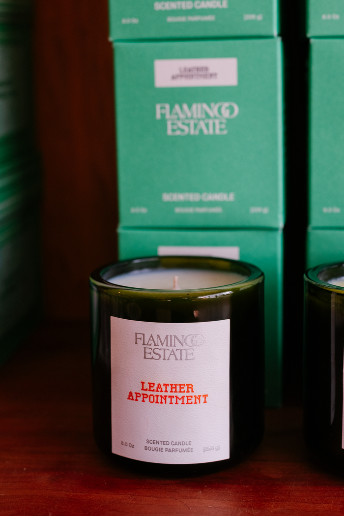 Leather Appointment Candle