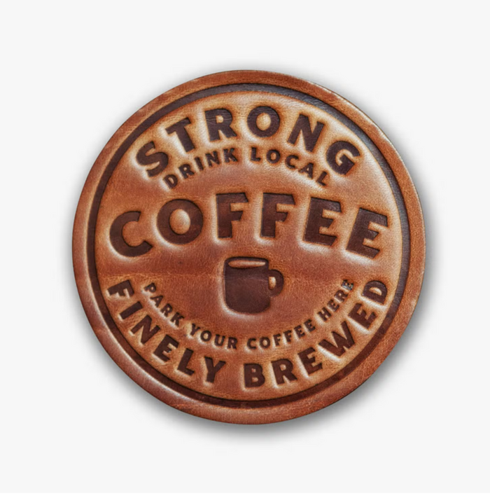 Leather Coasters | Sugarhouse Leather
