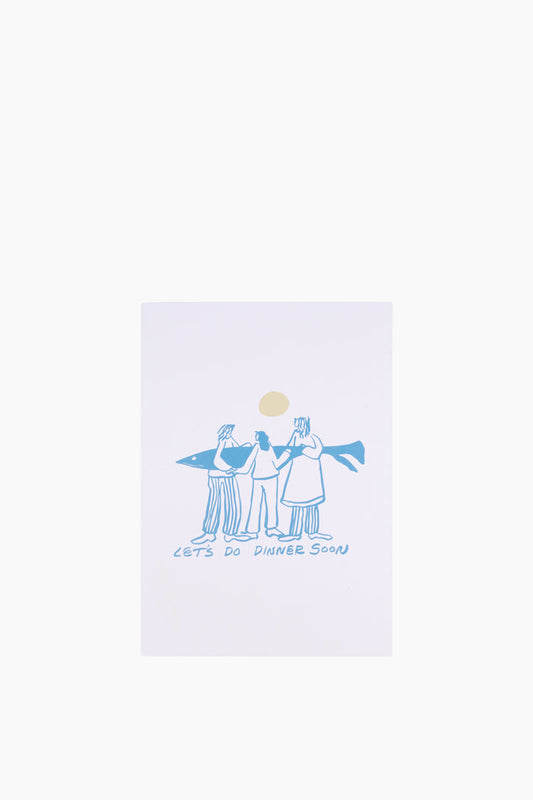 Let's Do Dinner Soon Card