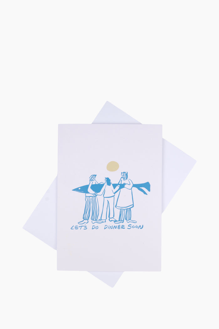 Let's Do Dinner Soon Card