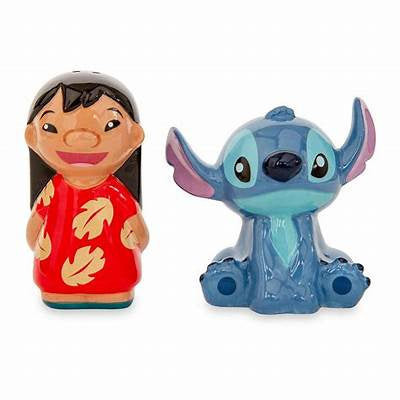 Lilo and Stitch Salt & Pepper Shaker Set
