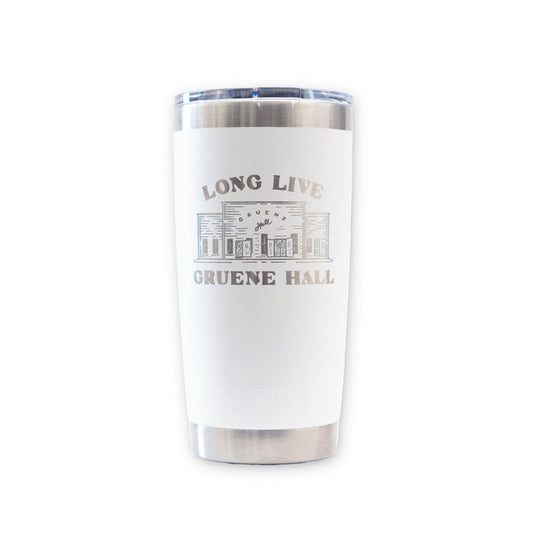 Long Live Gruene Hall Rambler Tumbler 20oz.