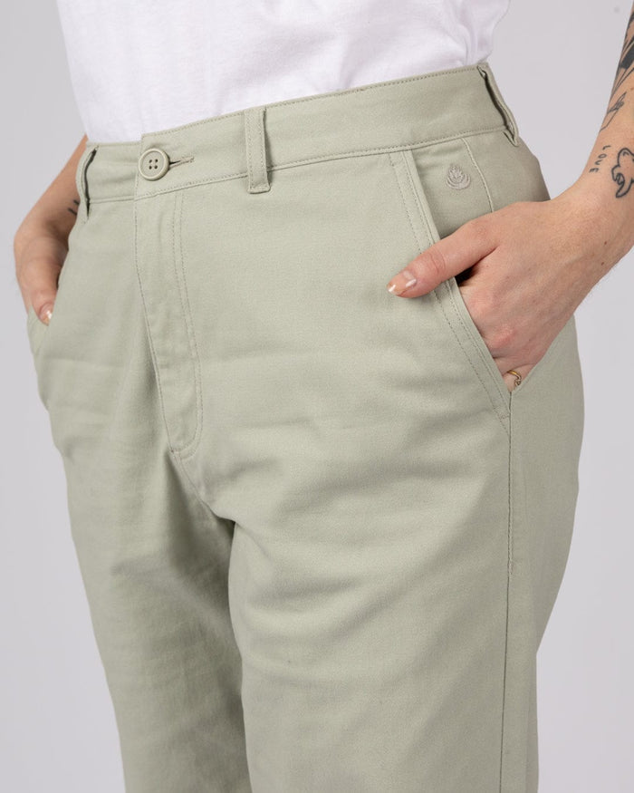 Mara Womens Chino in Light Green