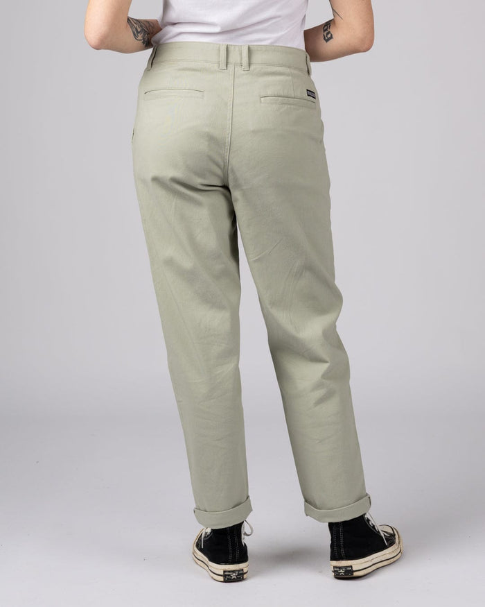 Mara Womens Chino in Light Green
