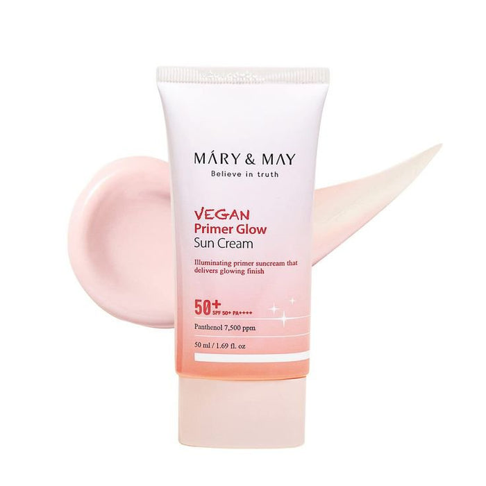 Mary & May Primer Glow Sun Cream Spf 50 + PA ++++  50 ml
