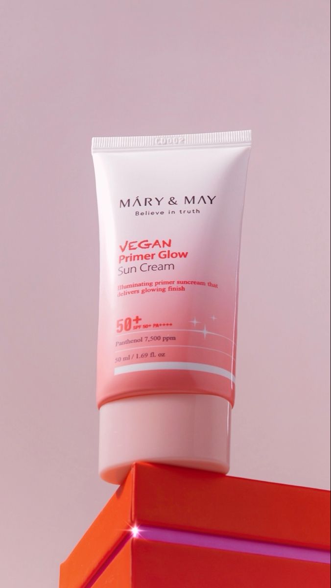 Mary & May Primer Glow Sun Cream Spf 50 + PA ++++  50 ml