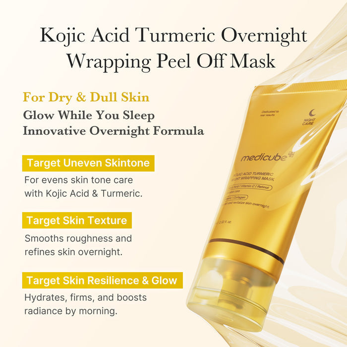 Medicube Kojic Acid Turmeric Night Wrapping Mask 75 ml