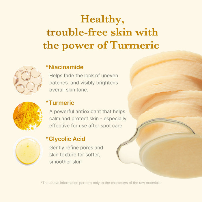 Medicube Kojic Acid Turmeric Pad 160ml ( 70Pads )