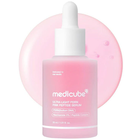 Medicube Ultra Light Pdrn Pink Peptide Ampoule 30 ml