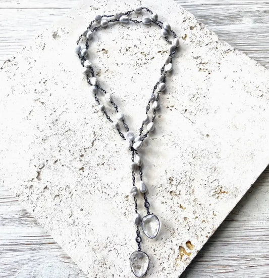 Pearl Wrap Necklace VB & Co Designs