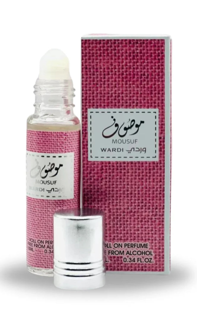 Mousuf Wardi Roll-On Perfume Oil 10ML By Ard Al Zaafaran (Inspired by Mugler Angel Nova)