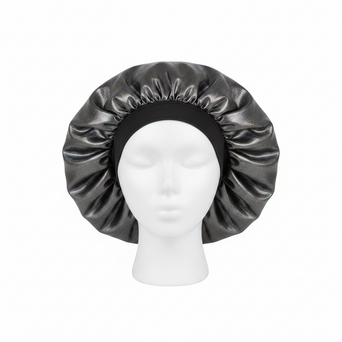 Ms. Remi Luminous Bonnet Super Jumbo, 1 Count, Black