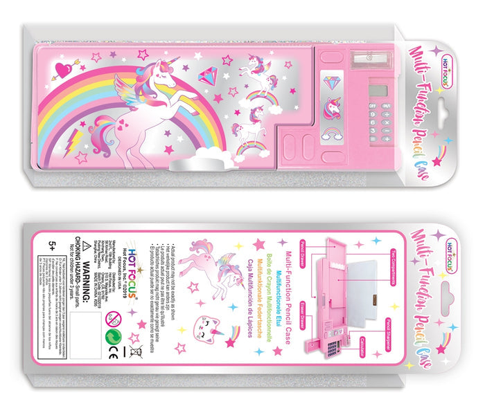Multi Function Unicorn Pencil Case