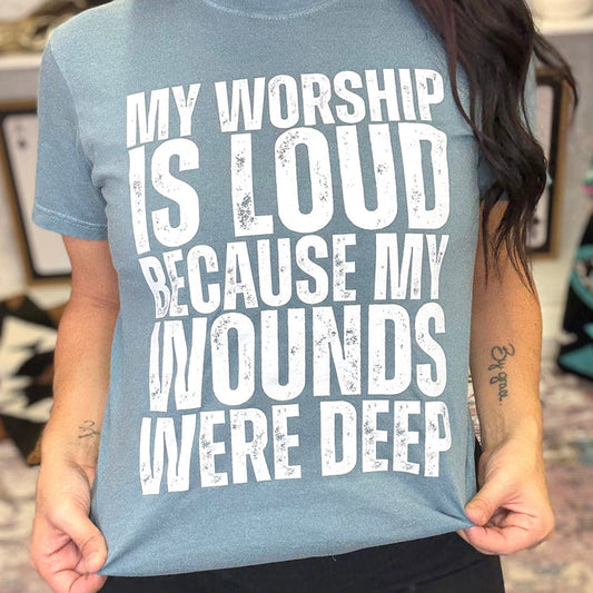 My Worship Is Loud Graphic Tee #26123