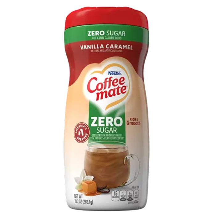 Nestlé Coffee-mate Sugar Free Vanilla Caramel Powdered Coffee Creamer – 10.2 oz – 6 Pack