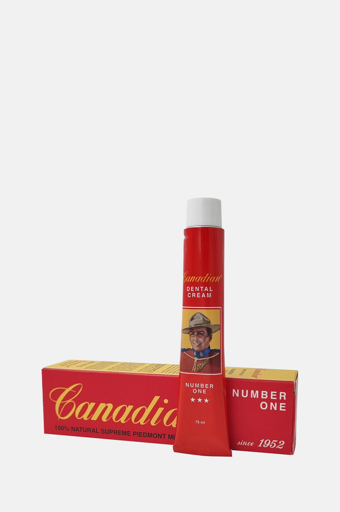 Canadian Number One Dental Cream.