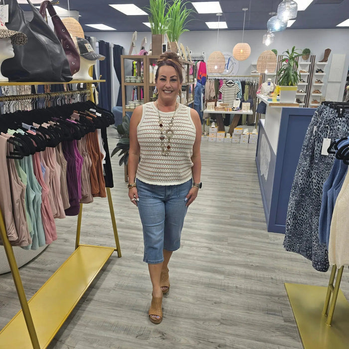 Ocean Breeze Capri Pants Liverpool