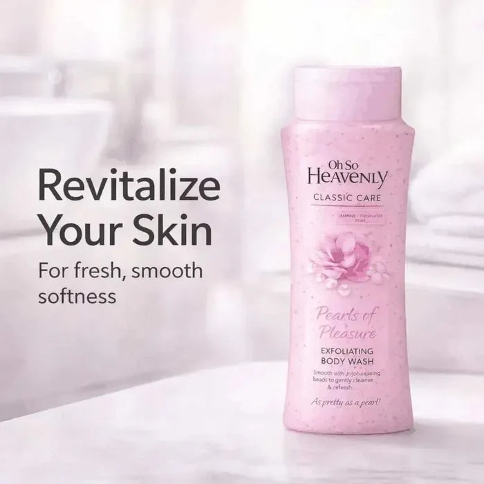 Oh So Heavenly Classic Care Exfoliating Body Wash  - Pearls of Pleasure (375ml) Facebook Ad