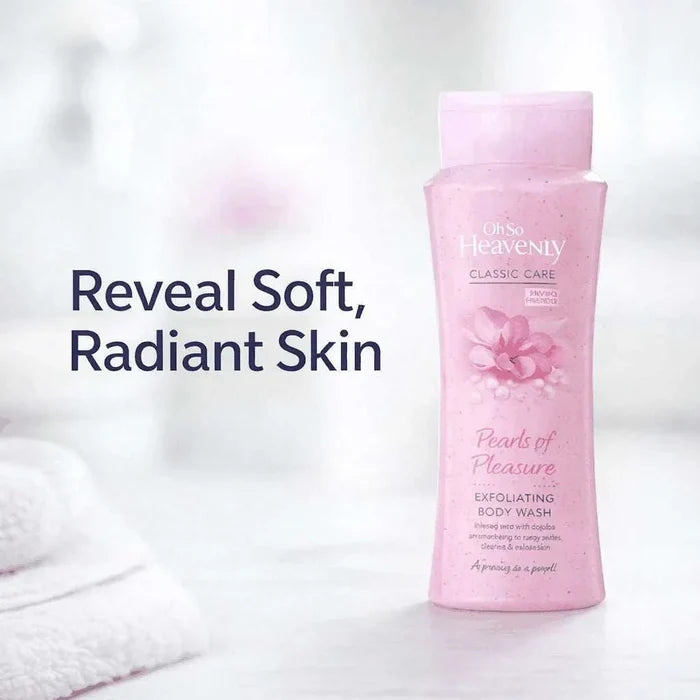 Oh So Heavenly Classic Care Exfoliating Body Wash  - Pearls of Pleasure (375ml) Facebook Ad