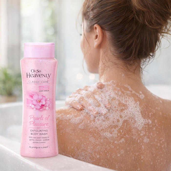 Oh So Heavenly Classic Care Exfoliating Body Wash  - Pearls of Pleasure (375ml) Facebook Ad