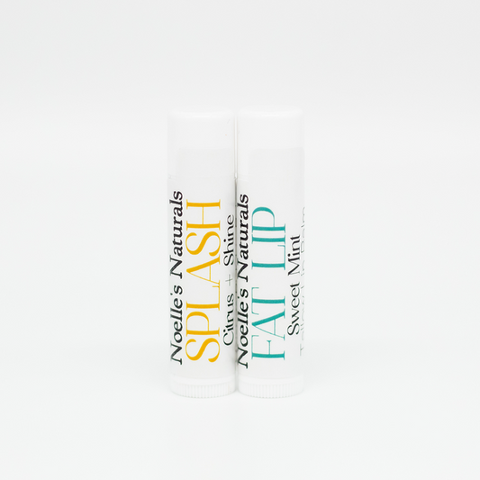 Organic Lip Balm Duo [Splash + Fat Lip]