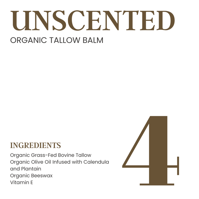 Organic Tallow Balm  [Unscented]
