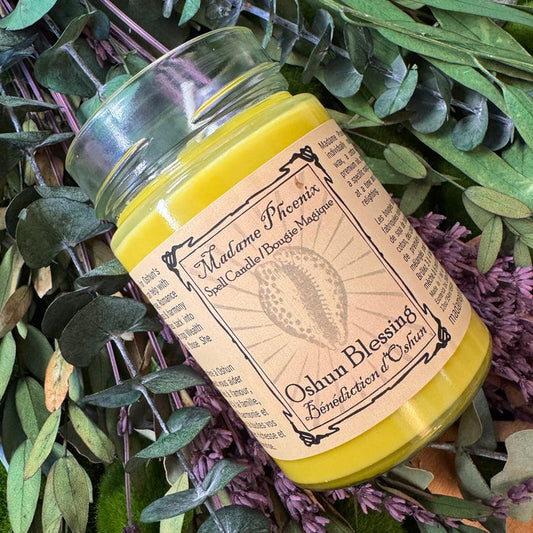 Oshun Blessing Candle