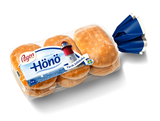 Pågen Hönö Fresh Jollekaka 400g (14.10 oz) – Authentic Swedish Archipelago Soft Bread
