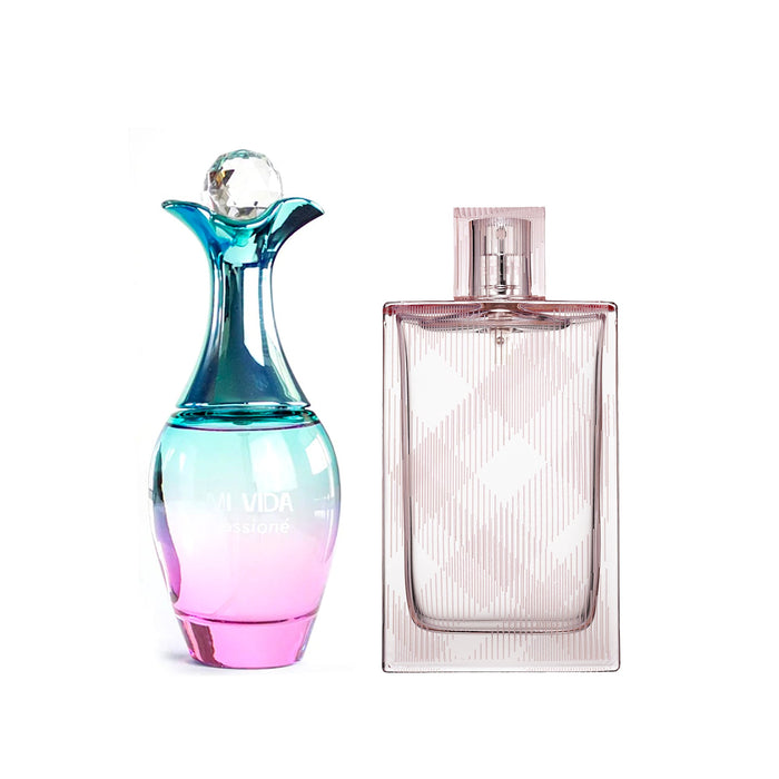Passioné by Mi Vida 3.4 oz. and Brit Sheer 3.3 oz. by Burberry