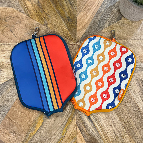 Patterned Pickleball Paddle Cover