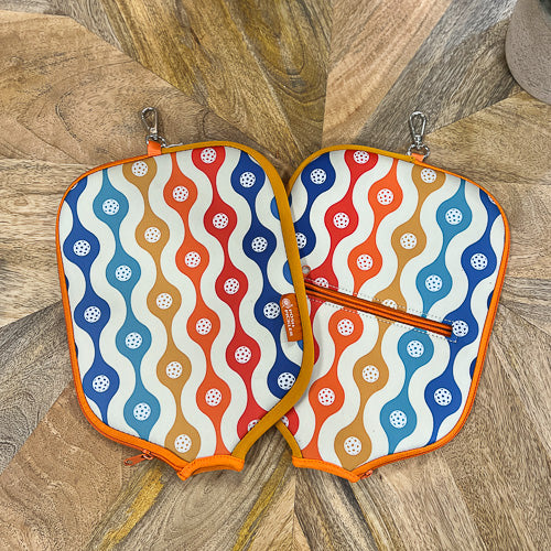 Patterned Pickleball Paddle Cover