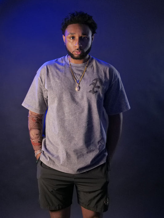 "Popularity District" Oversized Tee