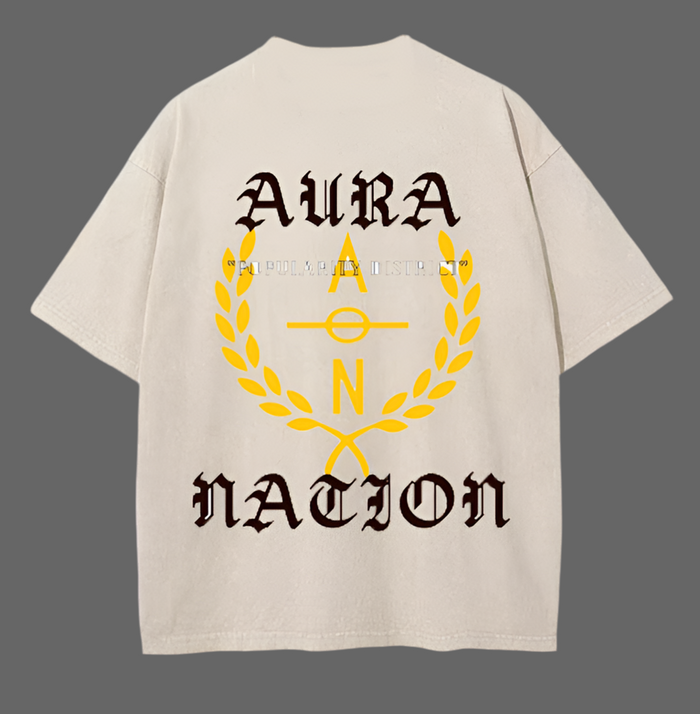"Popularity District" Oversized Tee