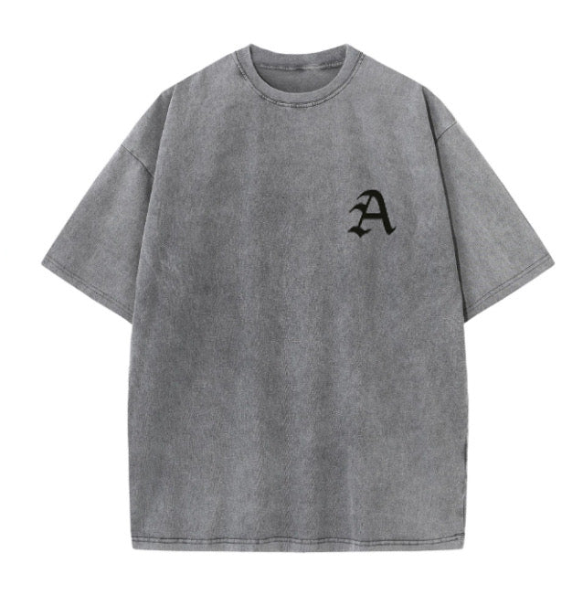 "Popularity District" Oversized Tee