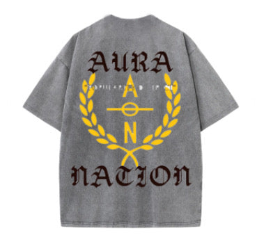 "Popularity District" Oversized Tee