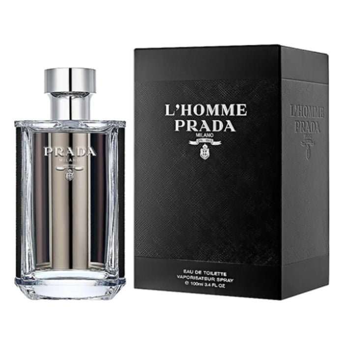 prada l homme for men edt 100ml