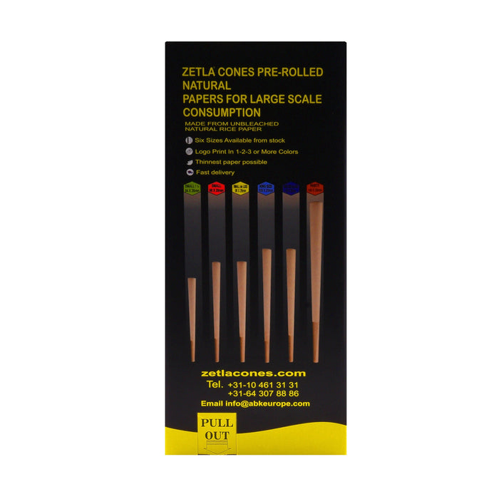Pre Rolled Cones Zetla King Size (1000 Pcs) - Zetla