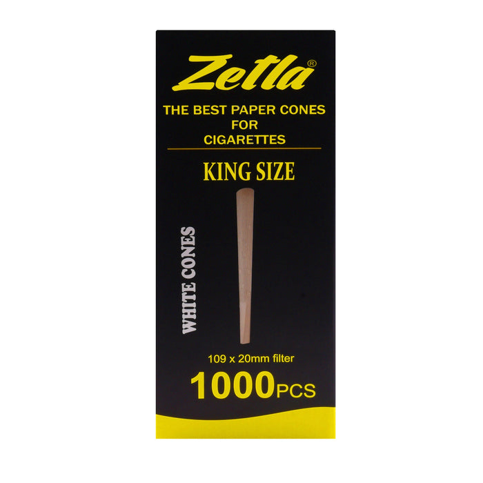 Pre Rolled Cones Zetla King Size (1000 Pcs) - Zetla