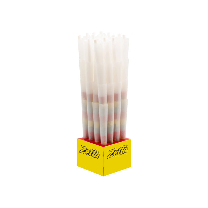 Pre-Rolled Cones Zetla Rasta De Luxe Size (64 Pcs)
